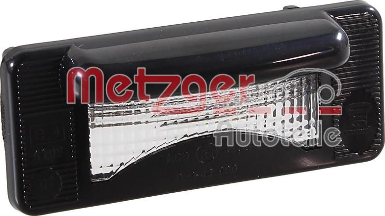 Metzger 2080043 - Iluminare numar de circulatie aaoparts.ro