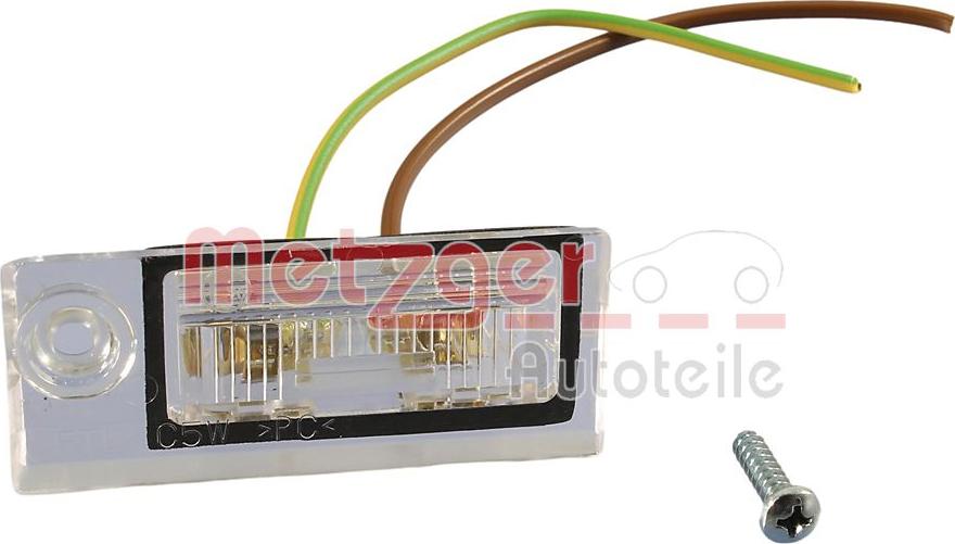 Metzger 2080004 - Iluminare numar de circulatie aaoparts.ro