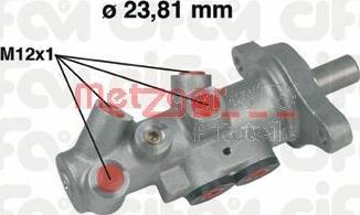 Metzger 202-295 - Pompa centrala, frana aaoparts.ro