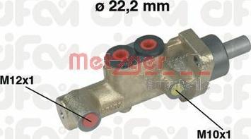 Metzger 202-246 - Pompa centrala, frana aaoparts.ro