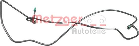 Metzger 2150107 - Conducta alimentare cu combustibil aaoparts.ro