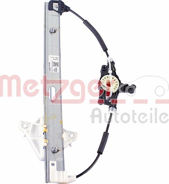 Metzger 2160817 - Mecanism actionare geam aaoparts.ro