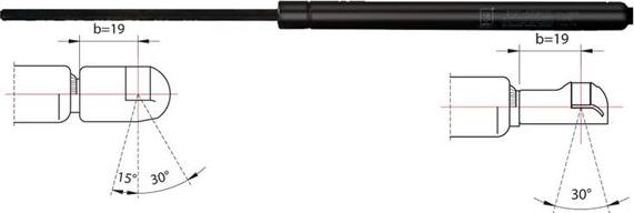 Metzger 2110132 - Amortizor portbagaj aaoparts.ro