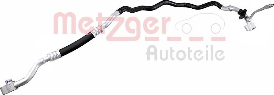 Metzger 2360137 - Conducta joasa presiune,aer conditionat aaoparts.ro