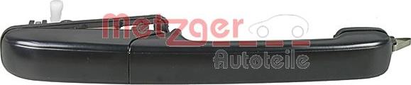 Metzger 2310589 - Maner usa aaoparts.ro