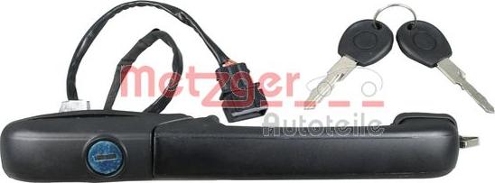 Metzger 2310584 - Maner usa aaoparts.ro