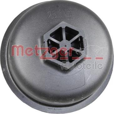 Metzger 2370053 - Capac, carcasa filtru ulei aaoparts.ro