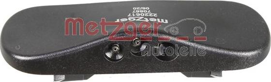Metzger 2220617 - Diuza,spalare parbriz aaoparts.ro