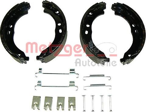 Metzger KR 215 - Set saboti frana, frana de mana aaoparts.ro