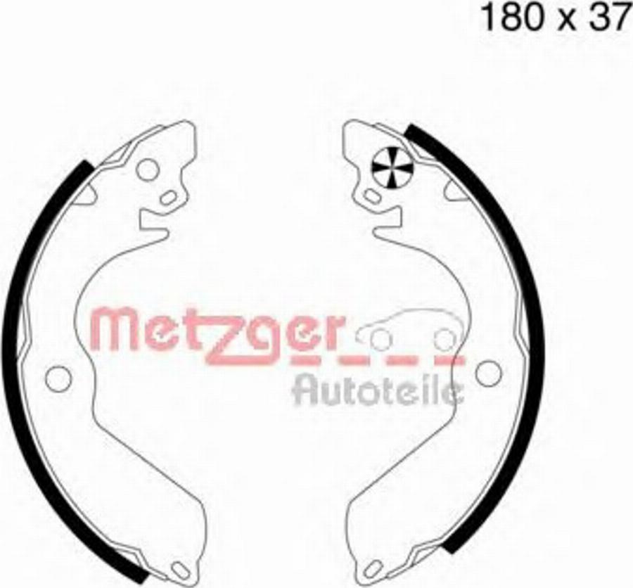 Metzger MG568 - Set saboti frana aaoparts.ro