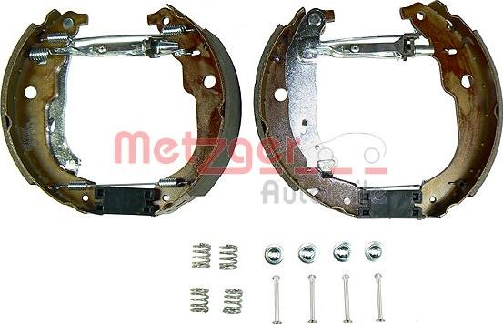 Metzger MG 222V - Set saboti frana aaoparts.ro