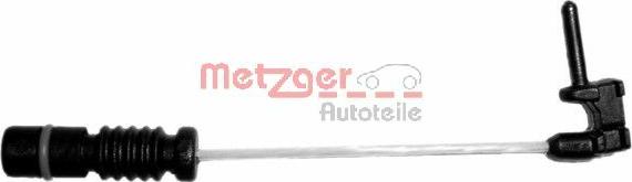 Metzger WK 17-025 - Senzor de avertizare,uzura placute de frana aaoparts.ro