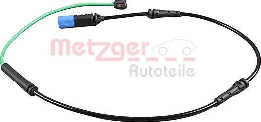 Metzger WK 17-346 - Senzor de avertizare,uzura placute de frana aaoparts.ro