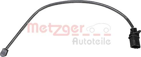 Metzger WK 17-305 - Senzor de avertizare,uzura placute de frana aaoparts.ro