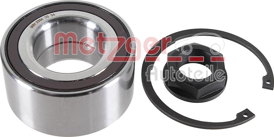Metzger WM 2356 - Set rulment roata aaoparts.ro