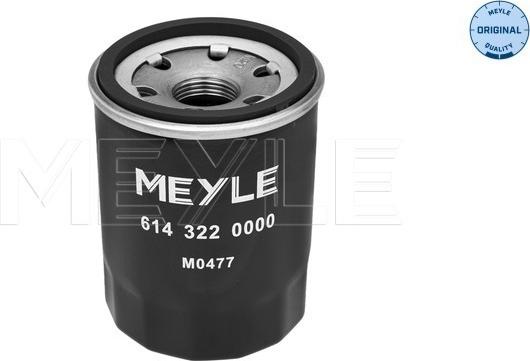 Meyle 614 322 0000 - Filtru ulei aaoparts.ro