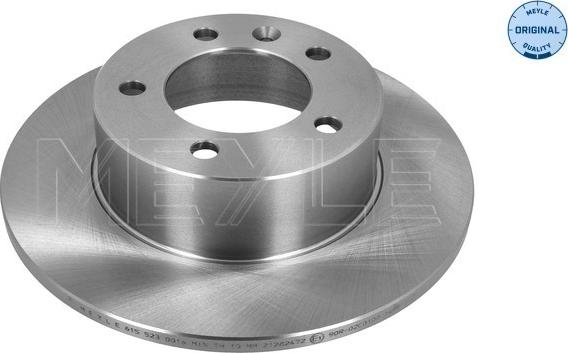 Meyle 615 523 0016 - Disc frana aaoparts.ro