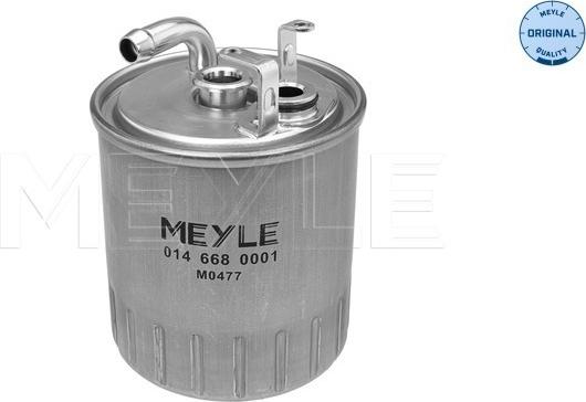 Meyle 014 668 0001 - Filtru combustibil aaoparts.ro