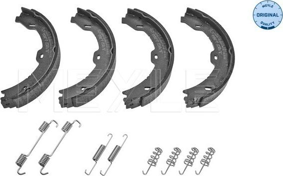 Meyle 014 042 1002/S - Set saboti frana, frana de mana aaoparts.ro