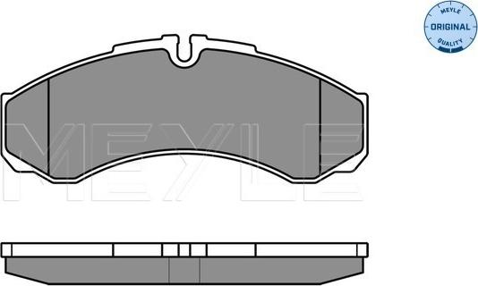 Meyle 025 291 2117 - Set placute frana,frana disc aaoparts.ro