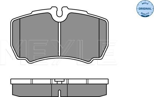 Meyle 025 291 2320 - Set placute frana,frana disc aaoparts.ro