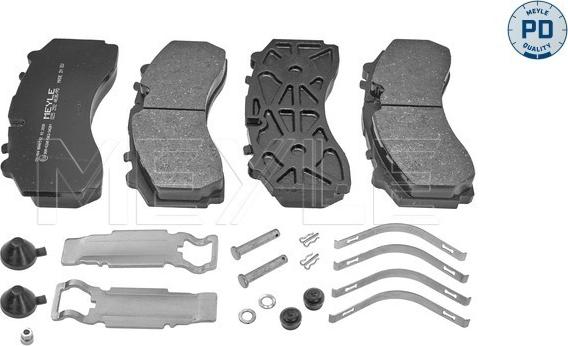 Meyle 025 292 4636/PD - Set placute frana,frana disc aaoparts.ro