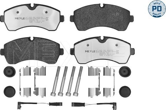 Meyle 025 292 0020/PD - Set placute frana,frana disc aaoparts.ro