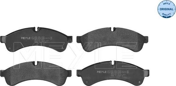 Meyle 025 292 3122 - Set placute frana,frana disc aaoparts.ro