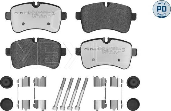 Meyle 025 292 3221/PD - Set placute frana,frana disc aaoparts.ro