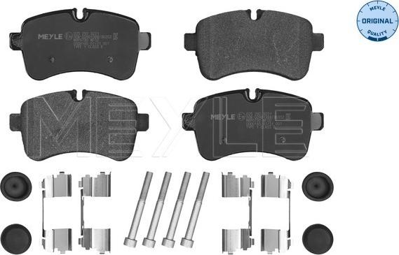 Meyle 025 292 3221 - Set placute frana,frana disc aaoparts.ro