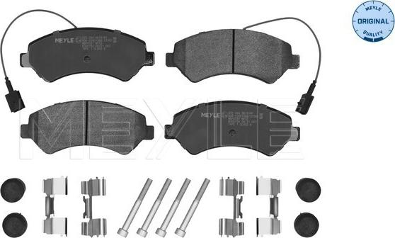 Meyle 025 244 6619/W1 - Set placute frana,frana disc aaoparts.ro