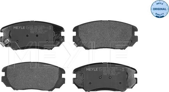 Meyle 025 244 1519/W - Set placute frana,frana disc aaoparts.ro