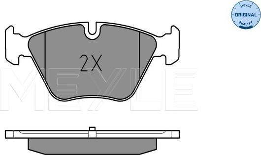 Meyle 025 246 9719 - Set placute frana,frana disc aaoparts.ro