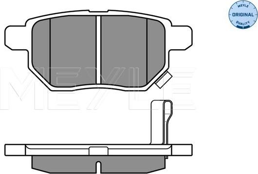 Meyle 025 246 1015/W - Set placute frana,frana disc aaoparts.ro