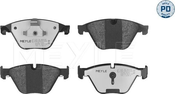 Meyle 025 246 8820/PD - Set placute frana,frana disc aaoparts.ro