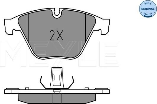 Meyle 025 246 8820 - Set placute frana,frana disc aaoparts.ro