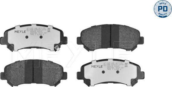 Meyle 025 246 3217/PD - Set placute frana,frana disc aaoparts.ro