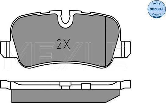 Meyle 025 241 9217 - Set placute frana,frana disc aaoparts.ro