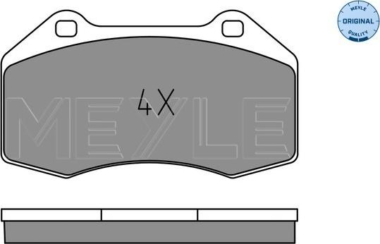 Meyle 025 241 6215 - Set placute frana,frana disc aaoparts.ro