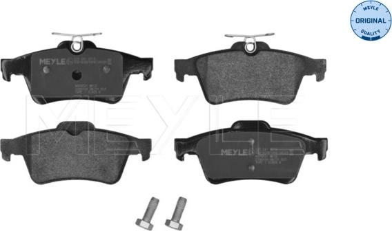 Meyle 025 241 3716 - Set placute frana,frana disc aaoparts.ro