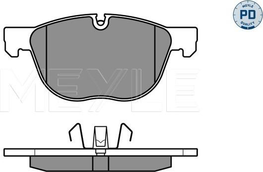 Meyle 025 241 7019/PD - Set placute frana,frana disc aaoparts.ro