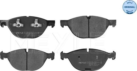 Meyle 025 241 7219 - Set placute frana,frana disc aaoparts.ro