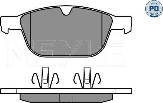 Meyle 025 243 9920/PD - Set placute frana,frana disc aaoparts.ro