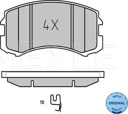 Asimco KD7618 - Set placute frana,frana disc aaoparts.ro