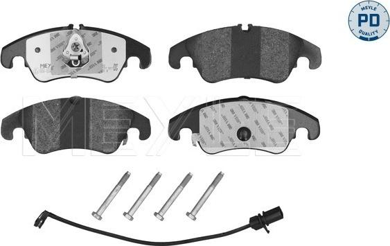 Meyle 025 247 4319/PD - Set placute frana,frana disc aaoparts.ro