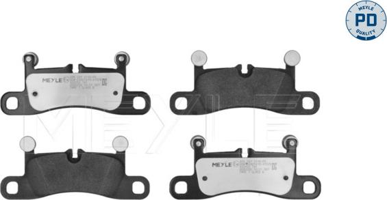 Meyle 025 247 2116/PD - Set placute frana,frana disc aaoparts.ro