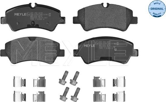 Meyle 025 256 0418 - Set placute frana,frana disc aaoparts.ro