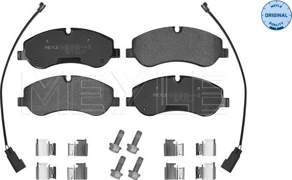 Meyle 025 256 0217 - Set placute frana,frana disc aaoparts.ro