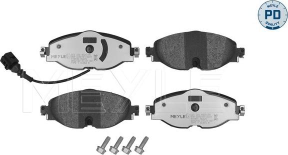 Meyle 025 256 8320/PD - Set placute frana,frana disc aaoparts.ro