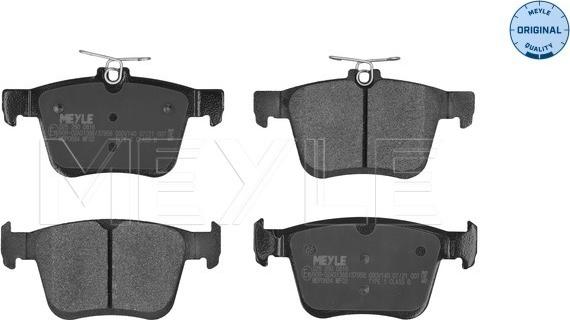 Meyle 025 250 0816 - Set placute frana,frana disc aaoparts.ro